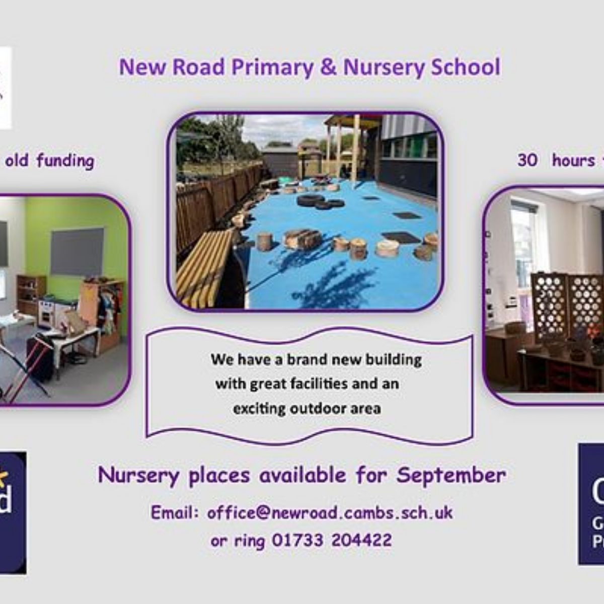 New Road Primary & Nursery School Nursery Places Available for